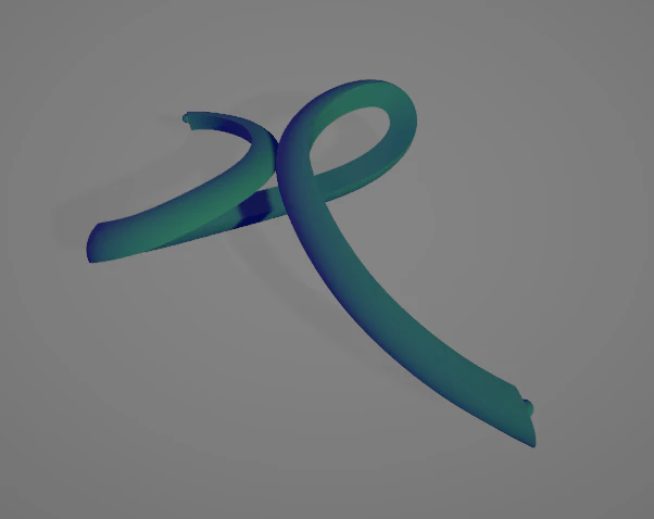 redemoinho infinito prata-cruz de diamante Modelo de Impressão 3D .c4d .max .obj .3ds .fbx .stl .blend 