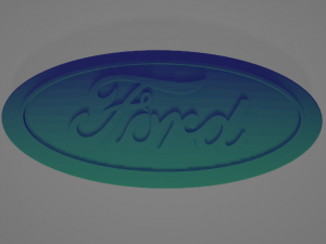 grill badge 3Dプリントモデル