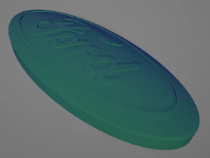 grill badge 3D Print Model