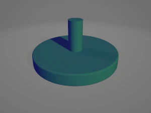 paint turn table 3D Print Model