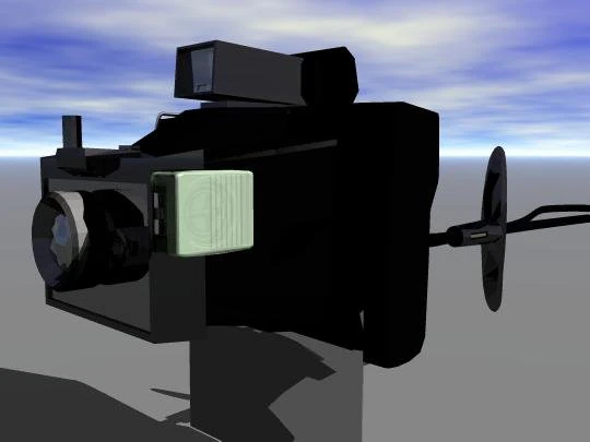 polaroid 3D Model .c4d .max .obj .3ds .fbx .stl .blend 