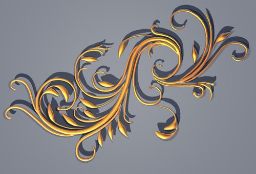 pattern 3D 模型 .c4d .max .obj .3ds .fbx .stl .blend 