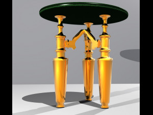 round table 3D Модель