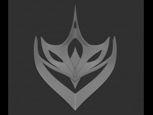 genshin impact childe tartaglia mask Modelo de Impressão 3D