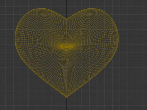 pulsing heart animated heartbeat 3D Model