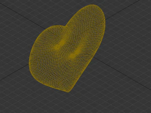 pulsing heart animated heartbeat 3D Model