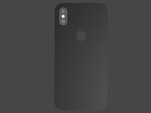 iphone 10 green display 3D Модель