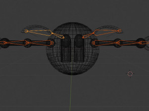 cute robot character 3D 模型