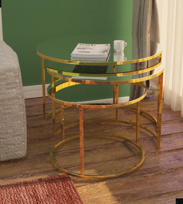 coffe table 3Dモデル .c4d .max .obj .3ds .fbx .stl .blend 