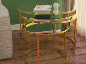 coffe table 3D 모델