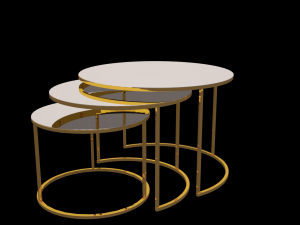 coffe table 3Dモデル