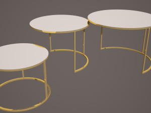 coffe table 3Dモデル