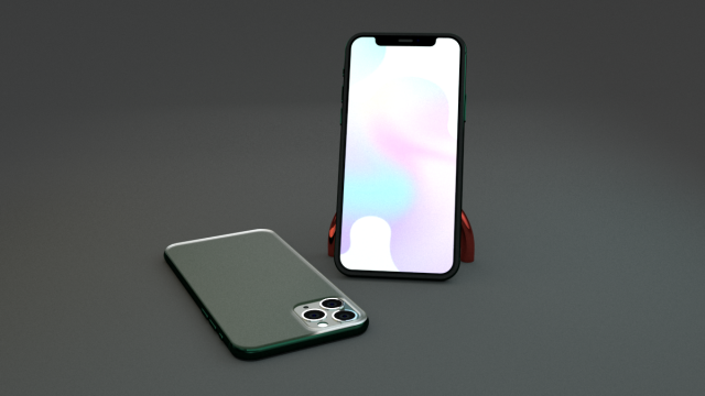iphone11 promax 3D Model .c4d .max .obj .3ds .fbx .stl .blend 
