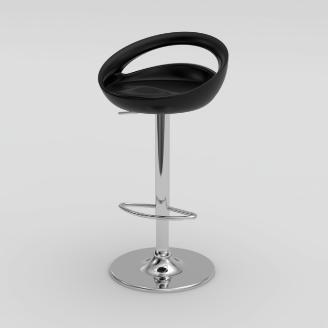 bar stool Model 3D .c4d .max .obj .3ds .fbx .stl .blend 
