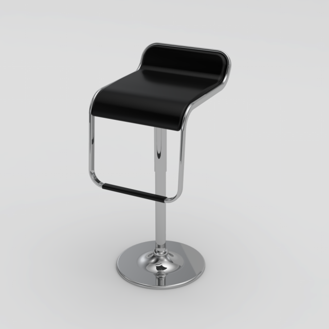bar stool Modèle 3D .c4d .max .obj .3ds .fbx .stl .blend