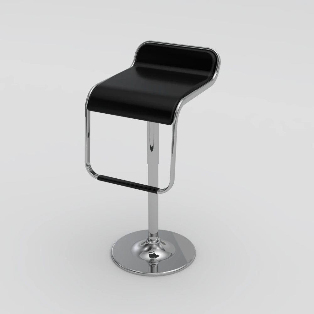 bar stool 3D Model .c4d .max .obj .3ds .fbx .stl .blend 