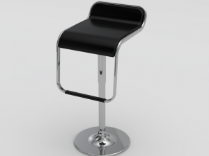 bar stool 3D 모델