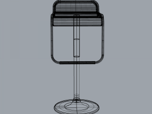 bar stool Modèle 3D
