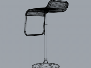 bar stool Modèle 3D