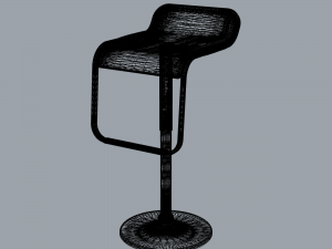 bar stool Modèle 3D