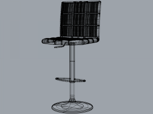 bar stool 3D Model