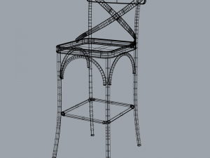 bar stool Modèle 3D