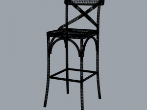 bar stool Modèle 3D