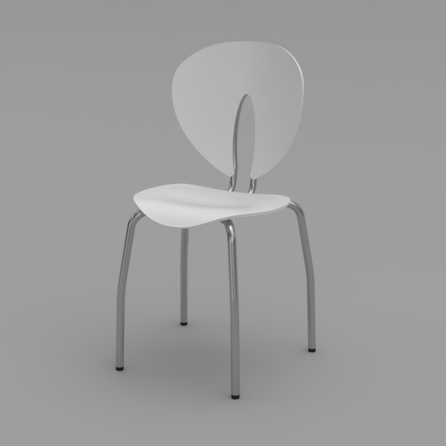 chair backrest 3D Model .c4d .max .obj .3ds .fbx .stl .blend 