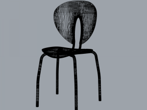 chair backrest 3D Model