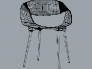 chair backrest 3D Model
