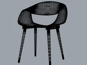 chair backrest 3D Model