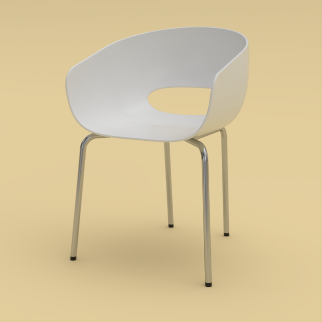 chair backrest 3D 모델 .c4d .max .obj .3ds .fbx .stl .blend 