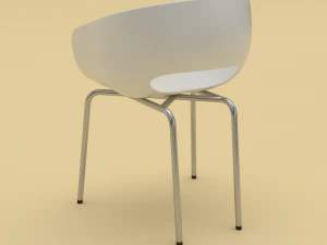 schienale della sedia Modello 3D