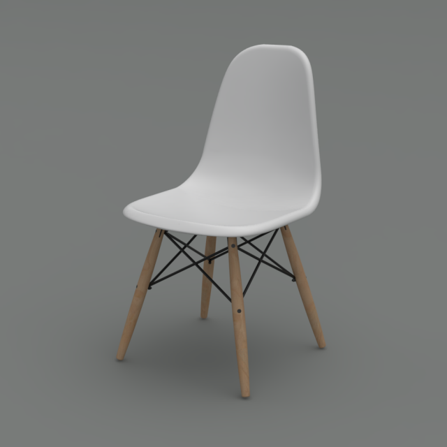 chair backrest 3D 모델 .c4d .max .obj .3ds .fbx .stl .blend 