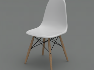 chair backrest 3D 모델