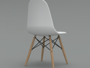 chair backrest 3D 모델