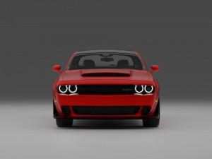 Dodge Challenger Demon Modelo 3D