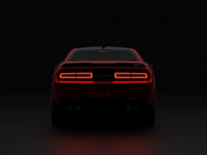 Dodge Challenger Demon Modelo 3D