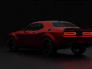 Desviar do Dem&ocirc;nio Desafiador Modelo 3D