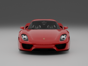 Porsche 918 3D Model