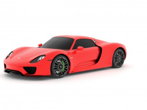 Porsche 918 3D Model