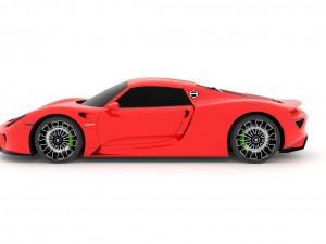 Porsche 918 3D Model