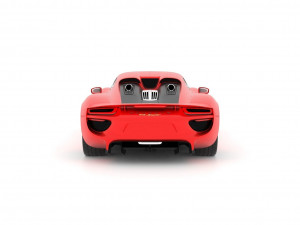 Porsche 918 3D Model