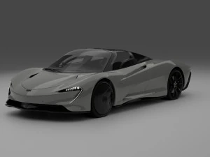 McLaren Speed ​​Tail Modelo 3D