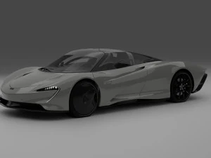 McLaren Speed ​​Tail Modelo 3D