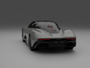 McLaren Speedtail 3D Model
