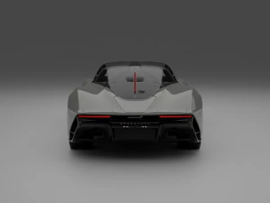 McLaren Speed ​​Tail Modelo 3D