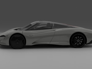 McLaren Speedtail 3D Model