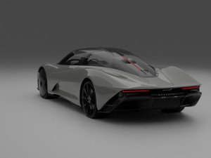 McLaren Speedtail 3D Model