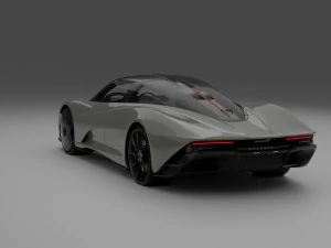 McLaren Speed ​​Tail Modelo 3D